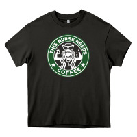 Asphalt nurse needs coffee lover Heavy Core Tee - linhVisuals