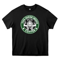 Nurse Needs Coffee Lover Heavy Core Tee | Teevron