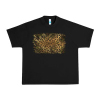 Black Camouflage Leopard Background Urban Heavy Tee - Jasminsmagicworld