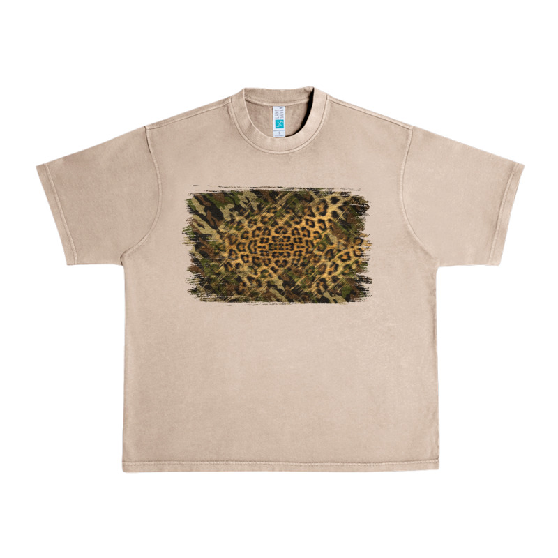 Camouflage Leopard Background Urban Heavy Tee by Jasminsmagicworld | Teevron