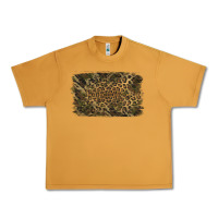 Peanut Butter Camouflage Leopard Background Urban Heavy Tee - Jasminsmagicworld