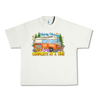 Pistachio Making Memories Campsites Time Urban Heavy Tee - CowhideDigitalArt
