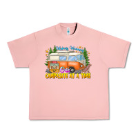 Salmon Making Memories Campsites Time Urban Heavy Tee - CowhideDigitalArt