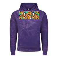 Cloud Purple Cow fall pumpkin Vintage Hoodie - Artiststas
