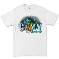 White cozy season Premium Tee - FaDigitalArtStudio
