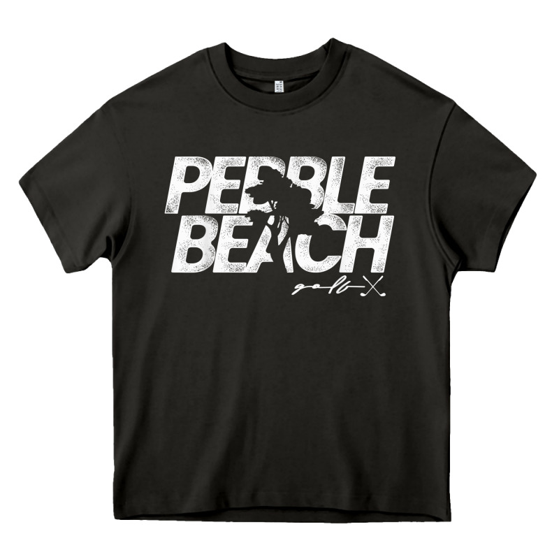 Pebble Beach Golf Cypress Tree Heavy Core Tee by linhVisuals | Teevron