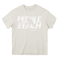 Cream pebble beach golf cypress tree Heavy Core Tee - linhVisuals
