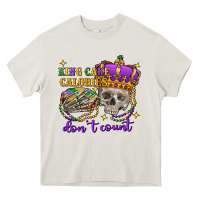 Cream King cake calories don't count skull Heavy Core Tee - FaDigitalArtStudio