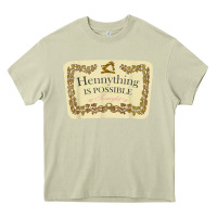 Mossy hennything is possible Heavy Core Tee - linhVisuals