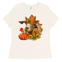 Bone fall goat Ladies Tee - LillyAllenDesigns