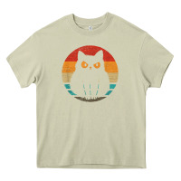 Mossy cat retro style vintage Heavy Core Tee - linhVisuals