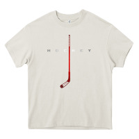 Cream hockey apparel   hockey Heavy Core Tee - linhVisuals