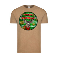 Vintage Coffee mule buck deer head christmas Vintage Tee - LillyAllenDesigns