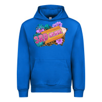 Cobalt hello 3rd grade Urban Hoodie - RanaPortraitStore