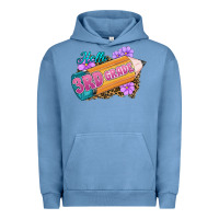 Pigment Pebble Blue hello 3rd grade Urban Hoodie - RanaPortraitStore