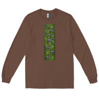 Chestnut zebra Long Sleeve Tee - LillyAllenDesigns