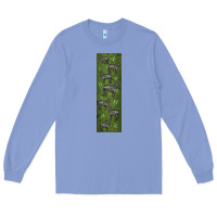 Colony Blue zebra Long Sleeve Tee - LillyAllenDesigns