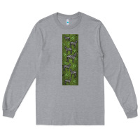 Heather Grey zebra Long Sleeve Tee - LillyAllenDesigns