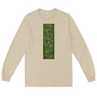 Mushroom zebra Long Sleeve Tee - LillyAllenDesigns