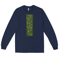 Navy zebra Long Sleeve Tee - LillyAllenDesigns
