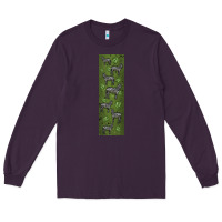 Plum zebra Long Sleeve Tee - LillyAllenDesigns