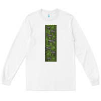 White zebra Long Sleeve Tee - LillyAllenDesigns
