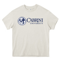 Cream cabrini Heavy Core Tee - linhVisuals