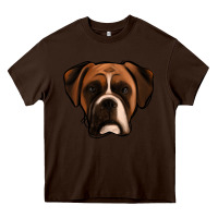 Chocolate Brown Boxer Heavy Core Tee - Jasminsmagicworld