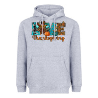Heather Grey love thanksgivings turkey Heavyweight Hoodie - RanaPortraitStore
