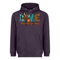 Plum love thanksgivings turkey Heavyweight Hoodie - RanaPortraitStore