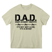 Mossy d.a.d. dads against diapers men's humor funny t shirt Heavy Core Tee - linhVisuals