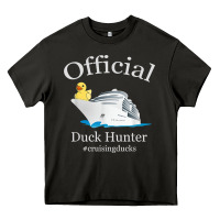 Asphalt official duck hunter rubber duck cruisingducks t shirt Heavy Core Tee - linhVisuals