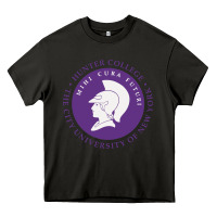 Asphalt hunter college Heavy Core Tee - linhVisuals