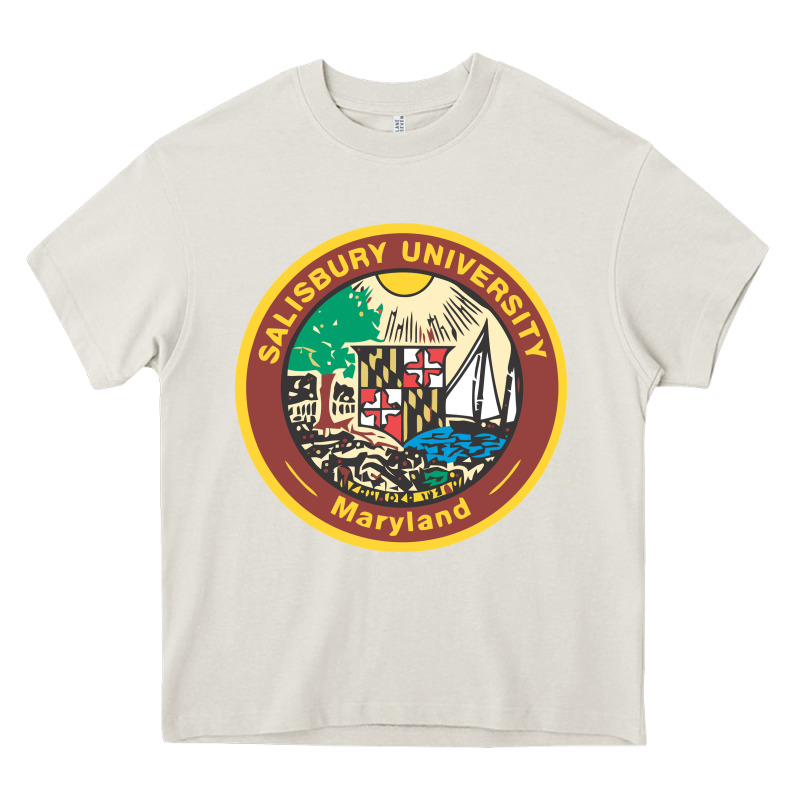 Salisbury University Vectorized Heavy Core Tee by linhVisuals | Teevron