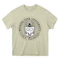 Mossy Benedictine University Heavy Core Tee - linhVisuals