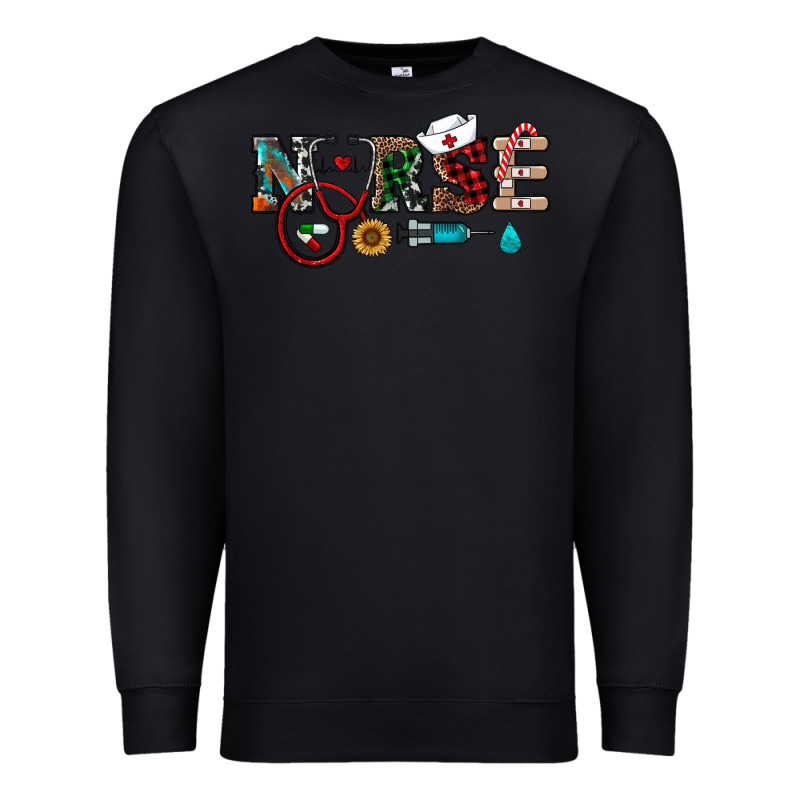 Christmas Nurse Premium Sweatshirt by RanaPortraitStore | Teevron