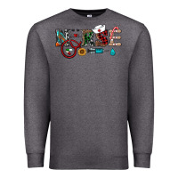 Charcoal Heather christmas nurse Premium Sweatshirt - RanaPortraitStore