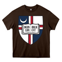 Chocolate Brown The Catholic University of America Heavy Core Tee - linhVisuals