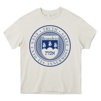Cream Brandeis University Heavy Core Tee - linhVisuals