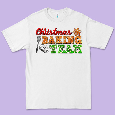 Christmas Baking Team Premium Tee Designed By Fadigitalartstudio
