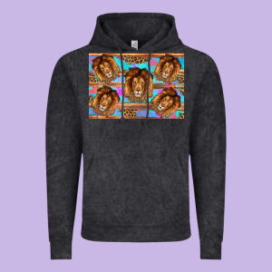 Lion Vintage Hoodie Designed By Artiststas