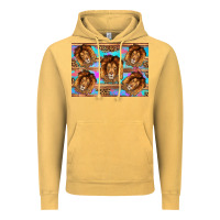 Vintage Mustard lion Vintage Hoodie - Artiststas
