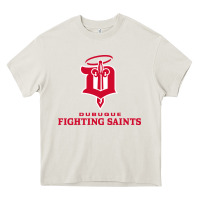 Cream fighting saints Heavy Core Tee - linhVisuals