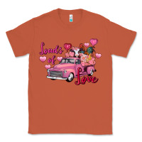 Copper Loads of love Valentine's Day farm truck Classic Tee - FaDigitalArtStudio