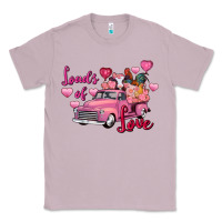 Lilac Loads of love Valentine's Day farm truck Classic Tee - FaDigitalArtStudio