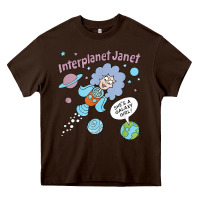 Schoolhouse Rock Interplanet Janet T Shirt Heavy Core Tee | Teevron