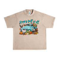 French Oak Happy Fall Y'all Urban Heavy Tee - LillyAllenDesigns