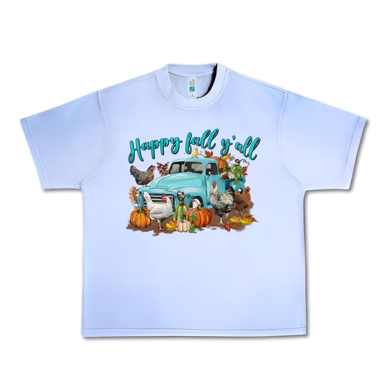 Happy Fall Y'all Urban Heavy Tee by LillyAllenDesigns | Teevron