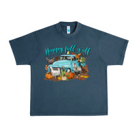 Midnight Navy Happy Fall Y'all Urban Heavy Tee - LillyAllenDesigns