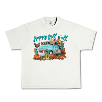 Pistachio Happy Fall Y'all Urban Heavy Tee - LillyAllenDesigns